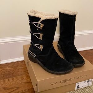 Ugg boots, black size 7